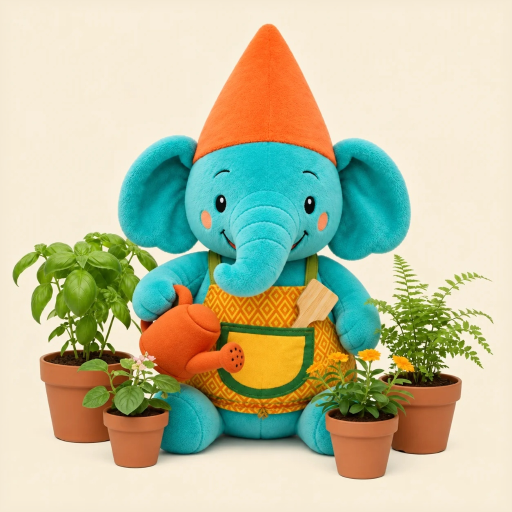 Chang Chokdee Elephant Mascot
